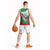 Germany Heligoland Basketball Jersey with Seal Graphic and Red Green Wave Nature - Wonder Print Shop
