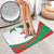 Germany Heligoland Bathroom Set with Seal Graphic and Red Green Wave Nature - Wonder Print Shop