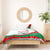 Germany Heligoland Bedding Set with Seal Graphic and Red Green Wave Nature - Wonder Print Shop