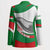 Germany Heligoland Blazer with Seal Graphic and Red Green Wave Nature - Wonder Print Shop