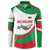 Germany Heligoland Button Sweatshirt with Seal Graphic and Red Green Wave Nature - Wonder Print Shop