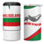 Germany Heligoland 4 in 1 Can Cooler Tumbler with Seal Graphic and Red Green Wave Nature - Wonder Print Shop