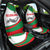 Germany Heligoland Car Seat Cover with Seal Graphic and Red Green Wave Nature - Wonder Print Shop