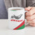 Germany Heligoland Ceramic Mug with Seal Graphic and Red Green Wave Nature - Wonder Print Shop
