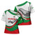 Germany Heligoland Cross Shoulder Shirt with Seal Graphic and Red Green Wave Nature - Wonder Print Shop