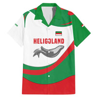Germany Heligoland Family Matching Mermaid Dress and Hawaiian Shirt with Seal Graphic and Red Green Wave Nature - Wonder Print Shop