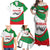 Germany Heligoland Family Matching Off Shoulder Maxi Dress and Hawaiian Shirt with Seal Graphic and Red Green Wave Nature - Wonder Print Shop