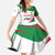 Germany Heligoland Family Matching Short Sleeve Bodycon Dress and Hawaiian Shirt with Seal Graphic and Red Green Wave Nature - Wonder Print Shop