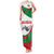 Germany Heligoland Family Matching Tank Maxi Dress and Hawaiian Shirt with Seal Graphic and Red Green Wave Nature - Wonder Print Shop