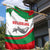 Germany Heligoland Garden Flag with Seal Graphic and Red Green Wave Nature - Wonder Print Shop