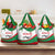 Germany Heligoland Grocery Bag with Seal Graphic and Red Green Wave Nature - Wonder Print Shop