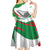 Germany Heligoland Kid Short Sleeve Dress with Seal Graphic and Red Green Wave Nature - Wonder Print Shop