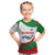 Germany Heligoland Kid T Shirt with Seal Graphic and Red Green Wave Nature - Wonder Print Shop