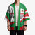 Germany Heligoland Kimono with Seal Graphic and Red Green Wave Nature - Wonder Print Shop