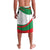 Germany Heligoland Lavalava with Seal Graphic and Red Green Wave Nature - Wonder Print Shop