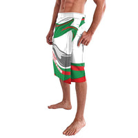 Germany Heligoland Lavalava with Seal Graphic and Red Green Wave Nature - Wonder Print Shop