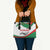 Germany Heligoland Leather Bag with Seal Graphic and Red Green Wave Nature - Wonder Print Shop