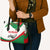 Germany Heligoland Leather Bag with Seal Graphic and Red Green Wave Nature - Wonder Print Shop