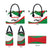 Germany Heligoland Leather Bag with Seal Graphic and Red Green Wave Nature - Wonder Print Shop