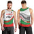 Germany Heligoland Men Tank Top with Seal Graphic and Red Green Wave Nature - Wonder Print Shop