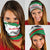 Germany Heligoland Neck Gaiter with Seal Graphic and Red Green Wave Nature - Wonder Print Shop