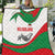 Germany Heligoland Quilt with Seal Graphic and Red Green Wave Nature - Wonder Print Shop