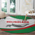 Germany Heligoland Round Carpet with Seal Graphic and Red Green Wave Nature - Wonder Print Shop