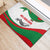 Germany Heligoland Rubber Doormat with Seal Graphic and Red Green Wave Nature - Wonder Print Shop
