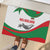 Germany Heligoland Rubber Doormat with Seal Graphic and Red Green Wave Nature - Wonder Print Shop