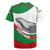 Germany Heligoland Rugby Jersey with Seal Graphic and Red Green Wave Nature - Wonder Print Shop