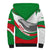 Germany Heligoland Sherpa Hoodie with Seal Graphic and Red Green Wave Nature - Wonder Print Shop