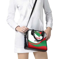 Germany Heligoland Shoulder Handbag with Seal Graphic and Red Green Wave Nature - Wonder Print Shop