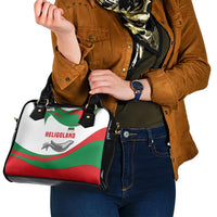 Germany Heligoland Shoulder Handbag with Seal Graphic and Red Green Wave Nature - Wonder Print Shop
