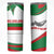 Germany Heligoland Skinny Tumbler with Seal Graphic and Red Green Wave Nature - Wonder Print Shop
