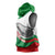 Germany Heligoland Sleeveless Hoodie with Seal Graphic and Red Green Wave Nature - Wonder Print Shop