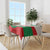 Germany Heligoland Tablecloth with Seal Graphic and Red Green Wave Nature - Wonder Print Shop