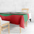 Germany Heligoland Tablecloth with Seal Graphic and Red Green Wave Nature - Wonder Print Shop
