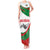 Germany Heligoland Tank Maxi Dress with Seal Graphic and Red Green Wave Nature - Wonder Print Shop