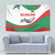 Germany Heligoland Tapestry with Seal Graphic and Red Green Wave Nature - Wonder Print Shop