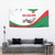 Germany Heligoland Tapestry with Seal Graphic and Red Green Wave Nature - Wonder Print Shop