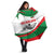 Germany Heligoland Umbrella with Seal Graphic and Red Green Wave Nature - Wonder Print Shop