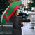 Germany Heligoland Umbrella with Seal Graphic and Red Green Wave Nature - Wonder Print Shop