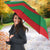 Germany Heligoland Umbrella with Seal Graphic and Red Green Wave Nature - Wonder Print Shop