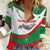 Germany Heligoland Women Casual Shirt with Seal Graphic and Red Green Wave Nature - Wonder Print Shop