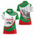 Germany Heligoland Women Polo Shirt with Seal Graphic and Red Green Wave Nature - Wonder Print Shop