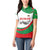 Germany Heligoland Women Polo Shirt with Seal Graphic and Red Green Wave Nature - Wonder Print Shop