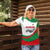 Germany Heligoland Women Polo Shirt with Seal Graphic and Red Green Wave Nature - Wonder Print Shop