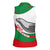 Germany Heligoland Women Sleeveless Polo Shirt with Seal Graphic and Red Green Wave Nature - Wonder Print Shop