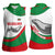 Germany Heligoland Women Sleeveless Polo Shirt with Seal Graphic and Red Green Wave Nature - Wonder Print Shop