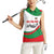 Germany Heligoland Women Sleeveless Polo Shirt with Seal Graphic and Red Green Wave Nature - Wonder Print Shop